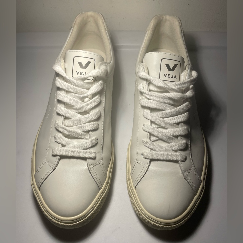 VEJA Esplar leather extra white sz 8